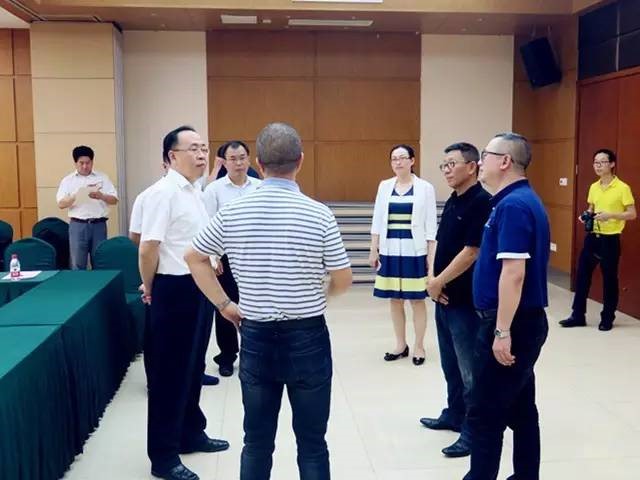 天津滨海新区区长张勇一行考察天海星
